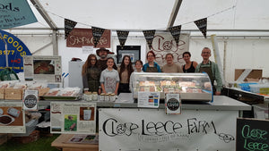 The Close Leece Farm team at the Royal Manx show today.