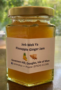 Jerk Mek Ya - Pineapple Ginger jam   227g